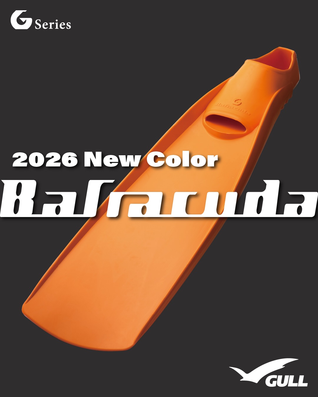 GULL Barracuda 2026 New Color Sunshine Orange!!